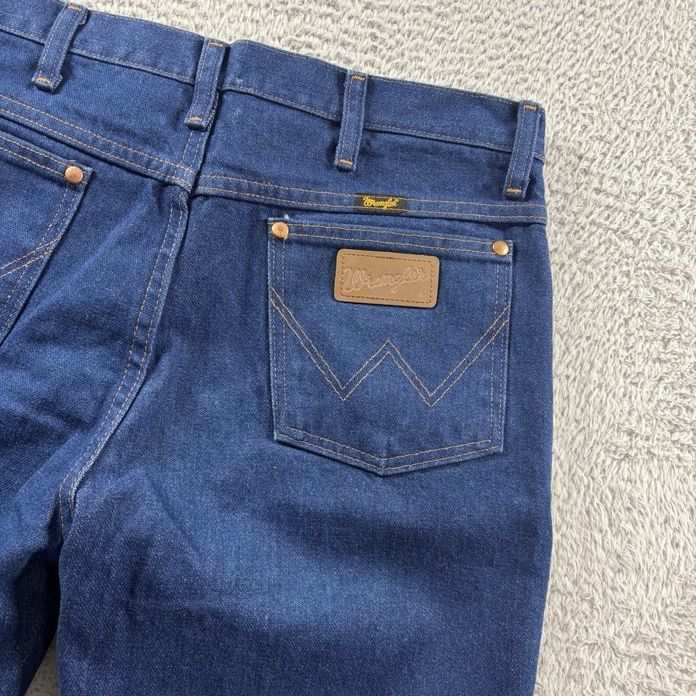 Vintage Wrangler Cowboy Cut Jeans Mens 33x30 (Fits 32x29) Dark Wash 936PWD‎